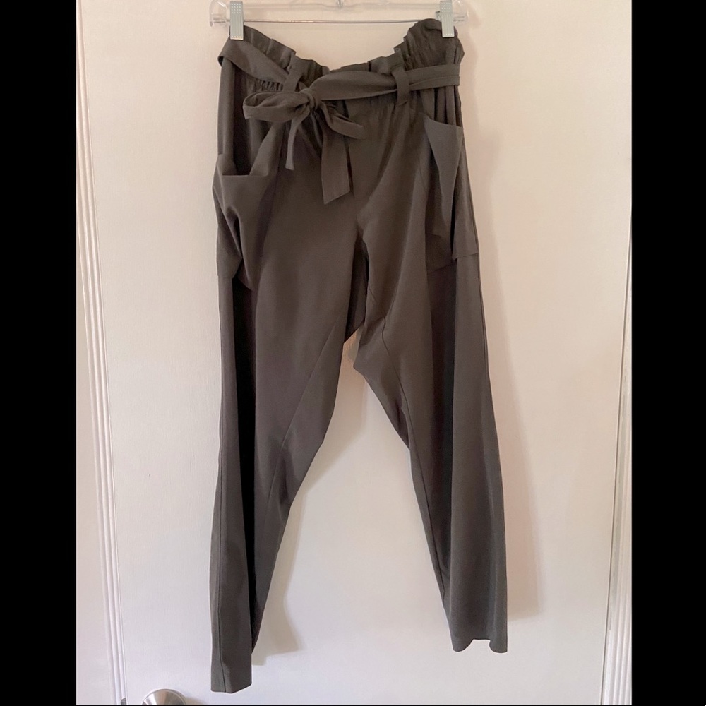 Gray Athleta Skyline Athleisure Pants